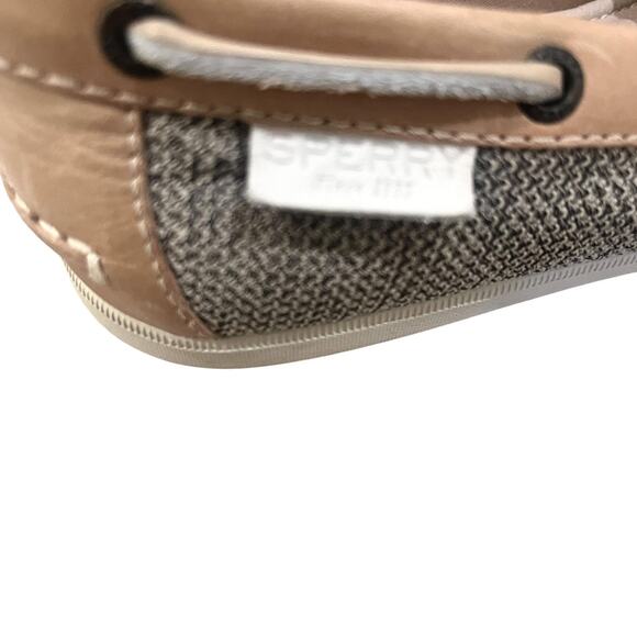 Sperry Top-Sider Boat Shoes Womens Size 8M Tan Leather Mesh Angelfish STS96864 - Picture 12 of 12